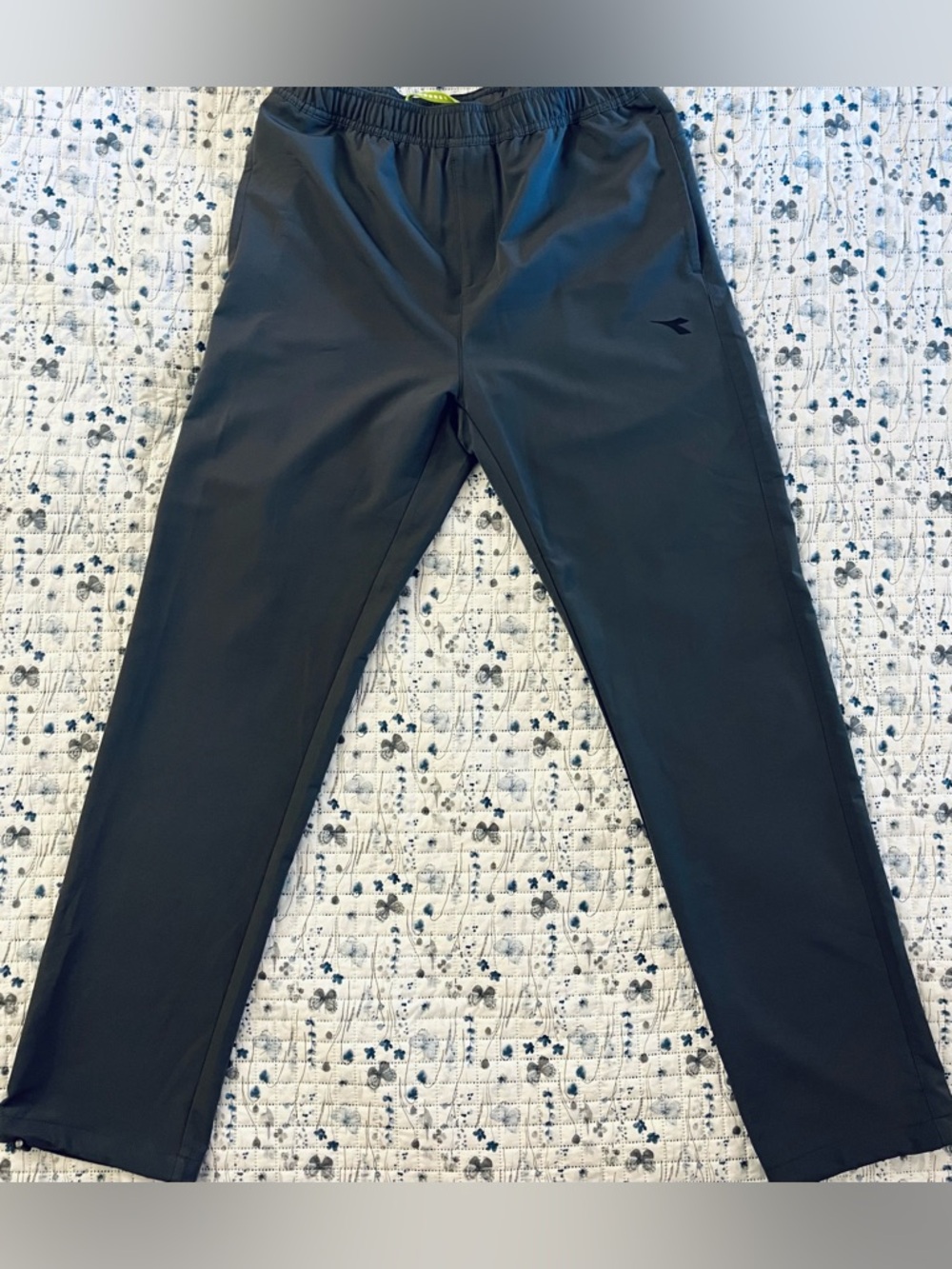 Diadora Gray Drawstring Sweatpants - Size M (Men’s)